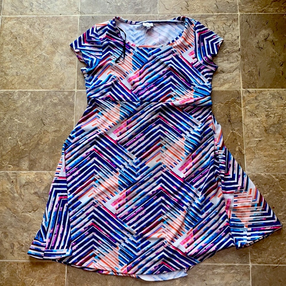 Avenue  | Multiple Color Dress Tye Dye